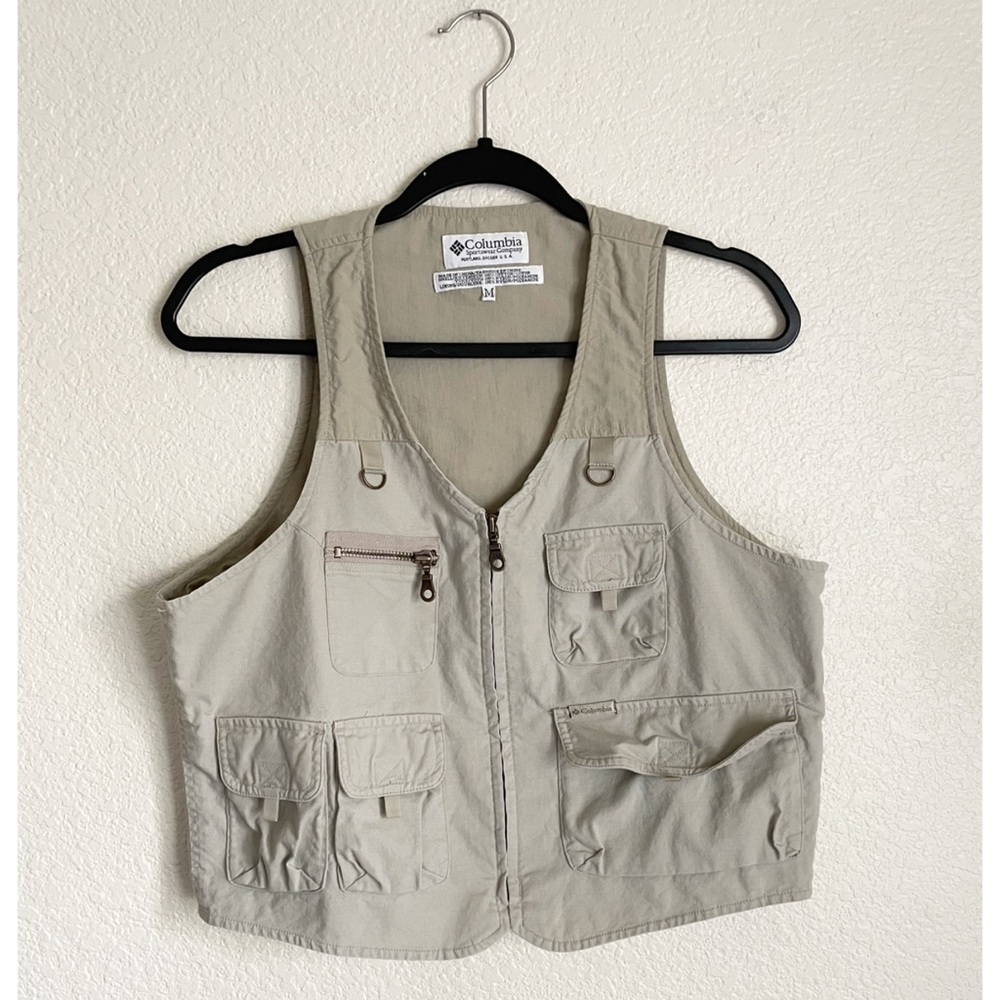 Columbia Vtg Fishing Vest M